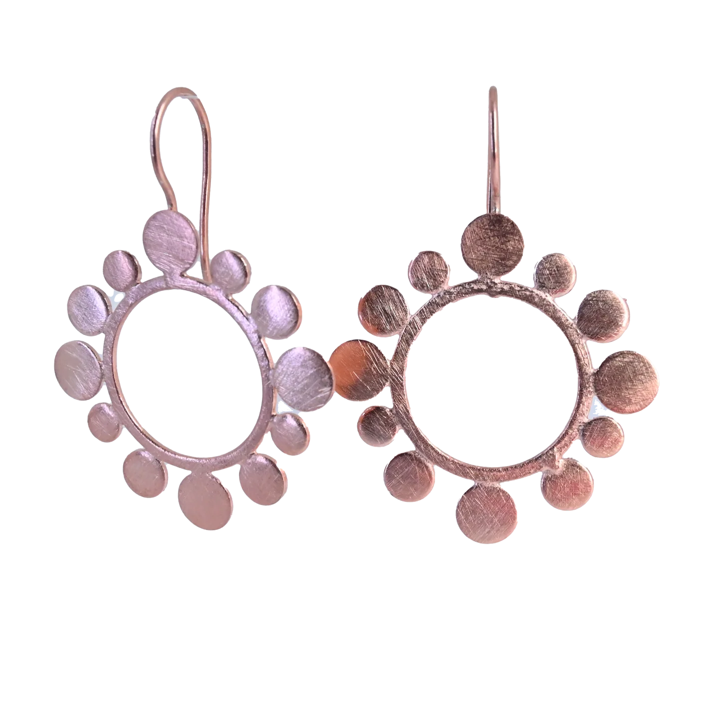 Silver Piccolo Earrings by Melanie Woods