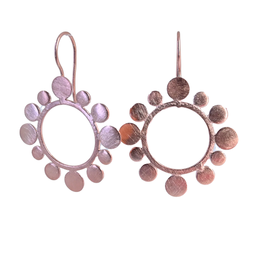 Silver Piccolo Earrings by Melanie Woods