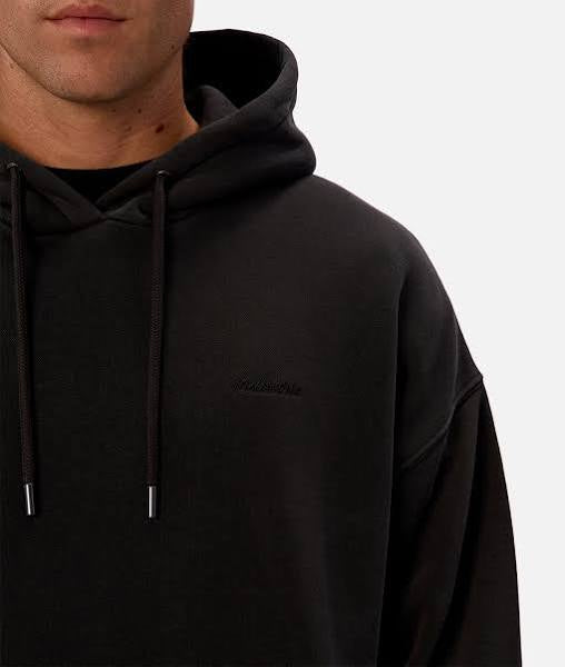 The New Del Sur Washed Hoodie - Washed Black by Industrie Clothing