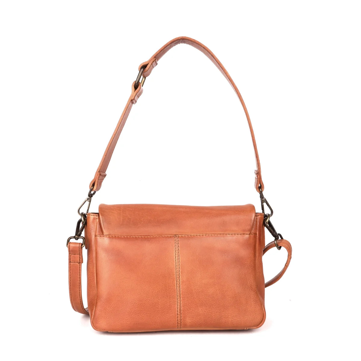 Rugged Hide Leigh Bag - Cognac