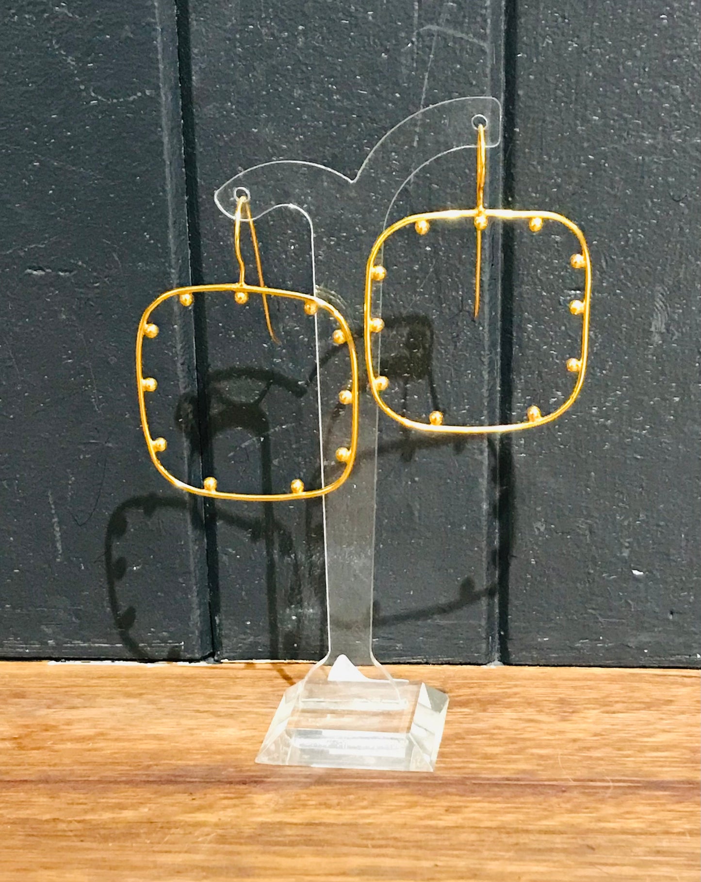 Euro Gold Earrings by Melanie Woods