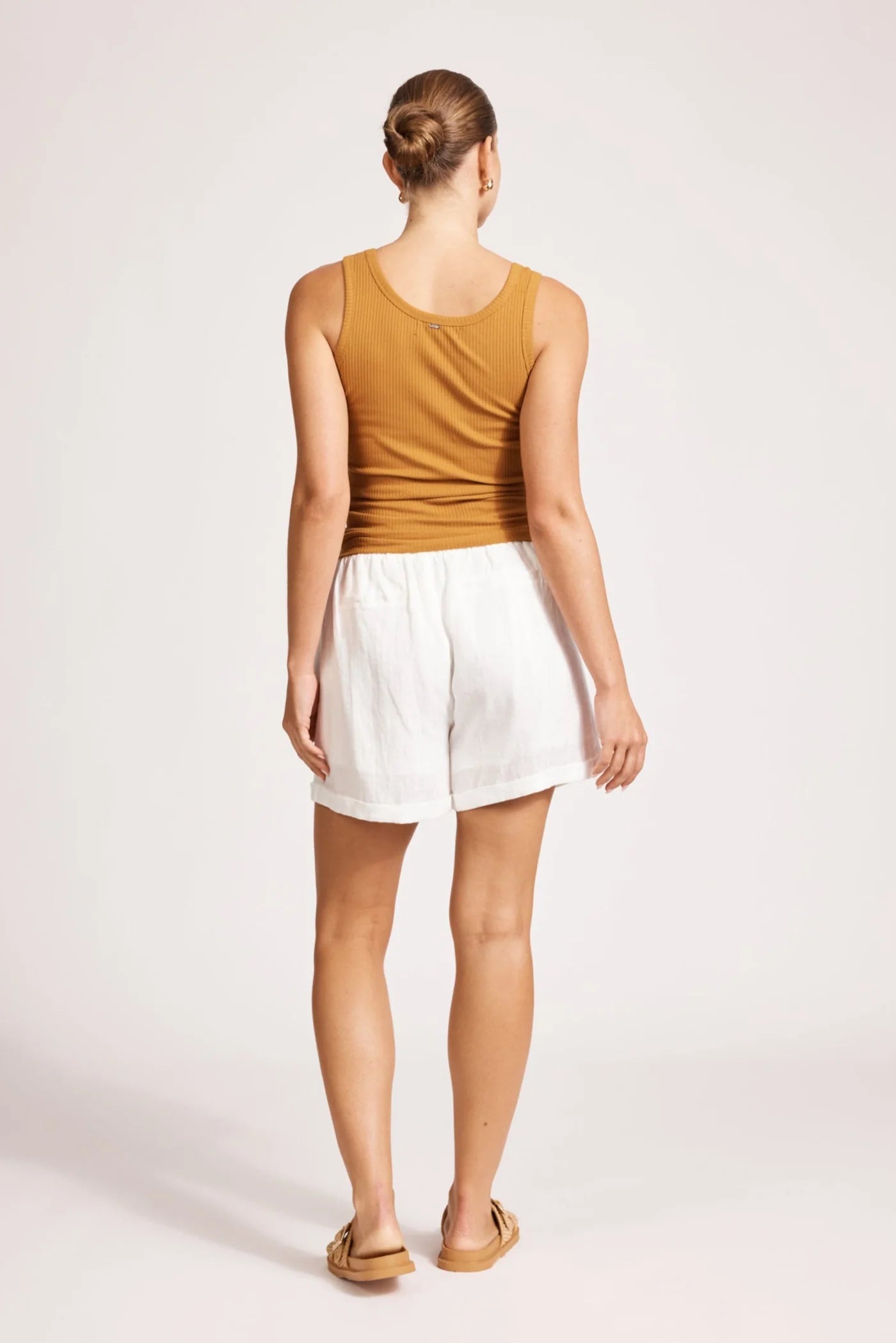 LA PLAGE TANK - CARAMEL by eb&ive