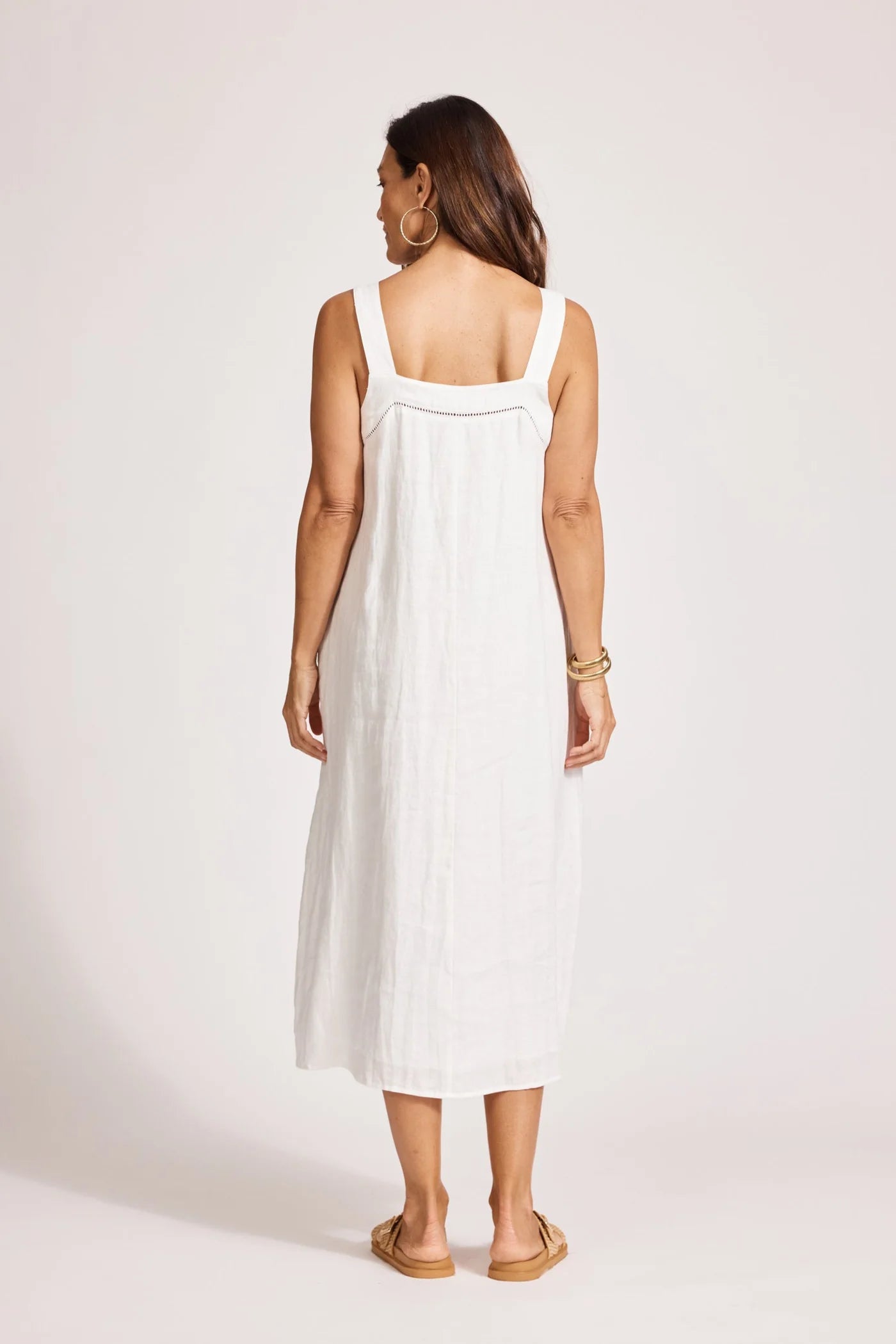 MIRAMAR TANK MAXI DRESS - WHITE by eb&ive
