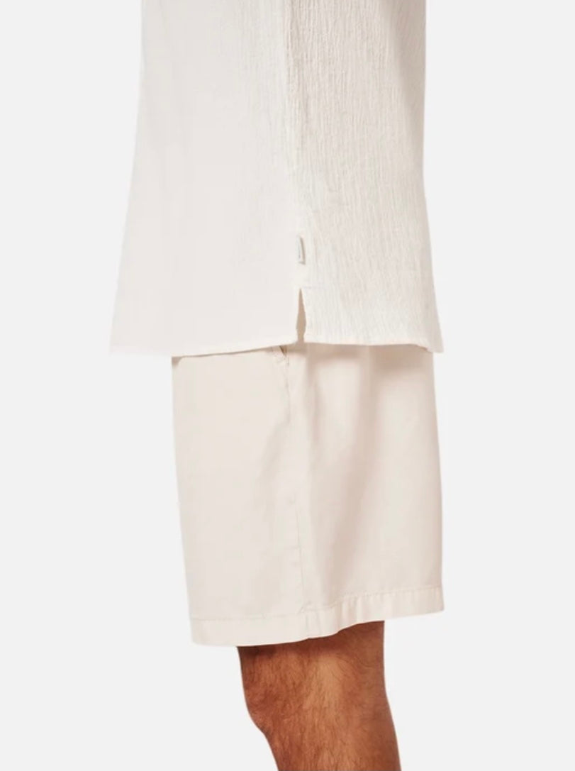 The Magna Short Sleeve Shirt - Off White by Industrie Clothing