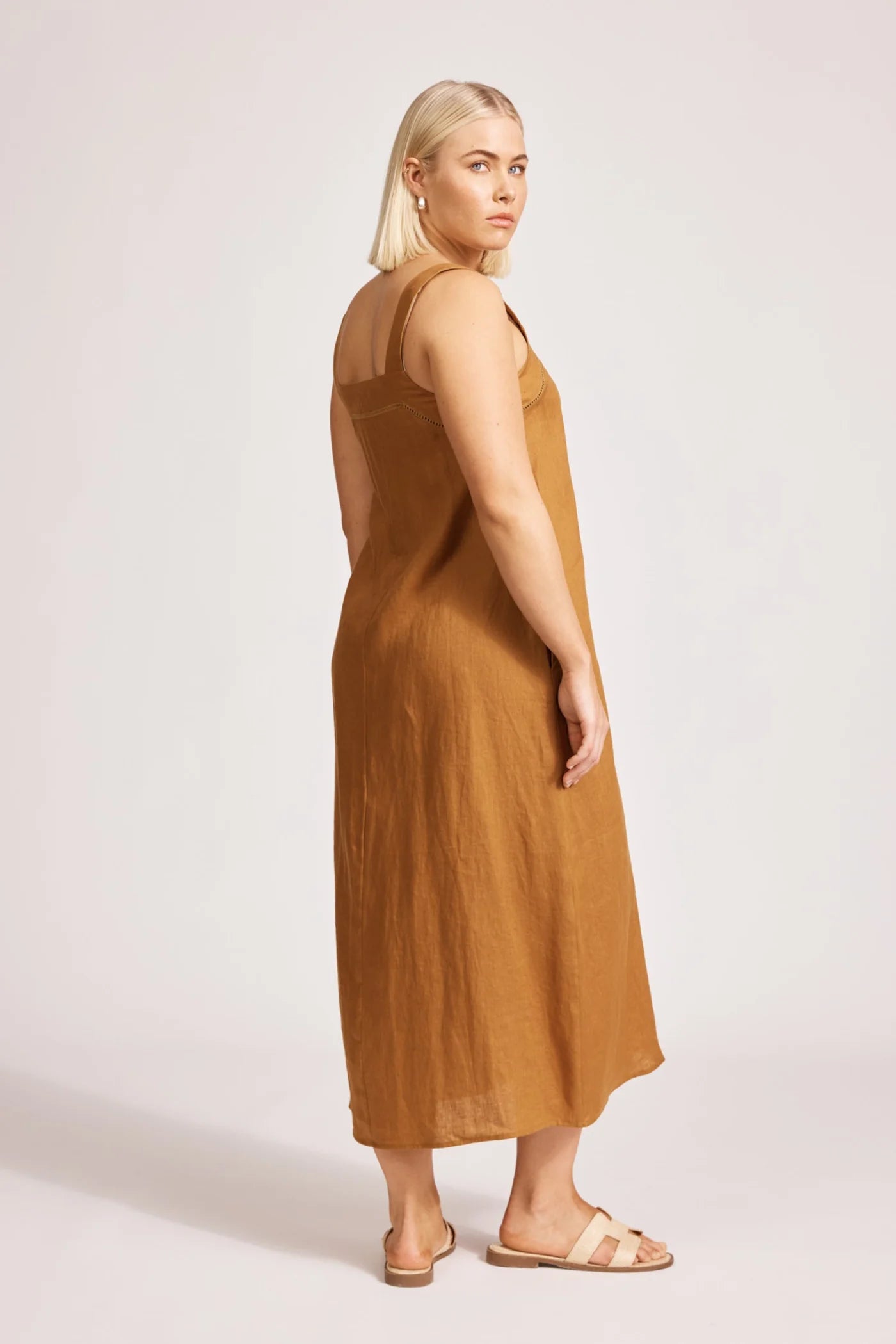MIRAMAR TANK MAXI DRESS - CARAMEL by eb&ive