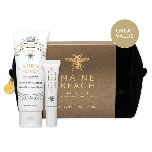 Vanity Bag Gift Set - Ligurian Honey