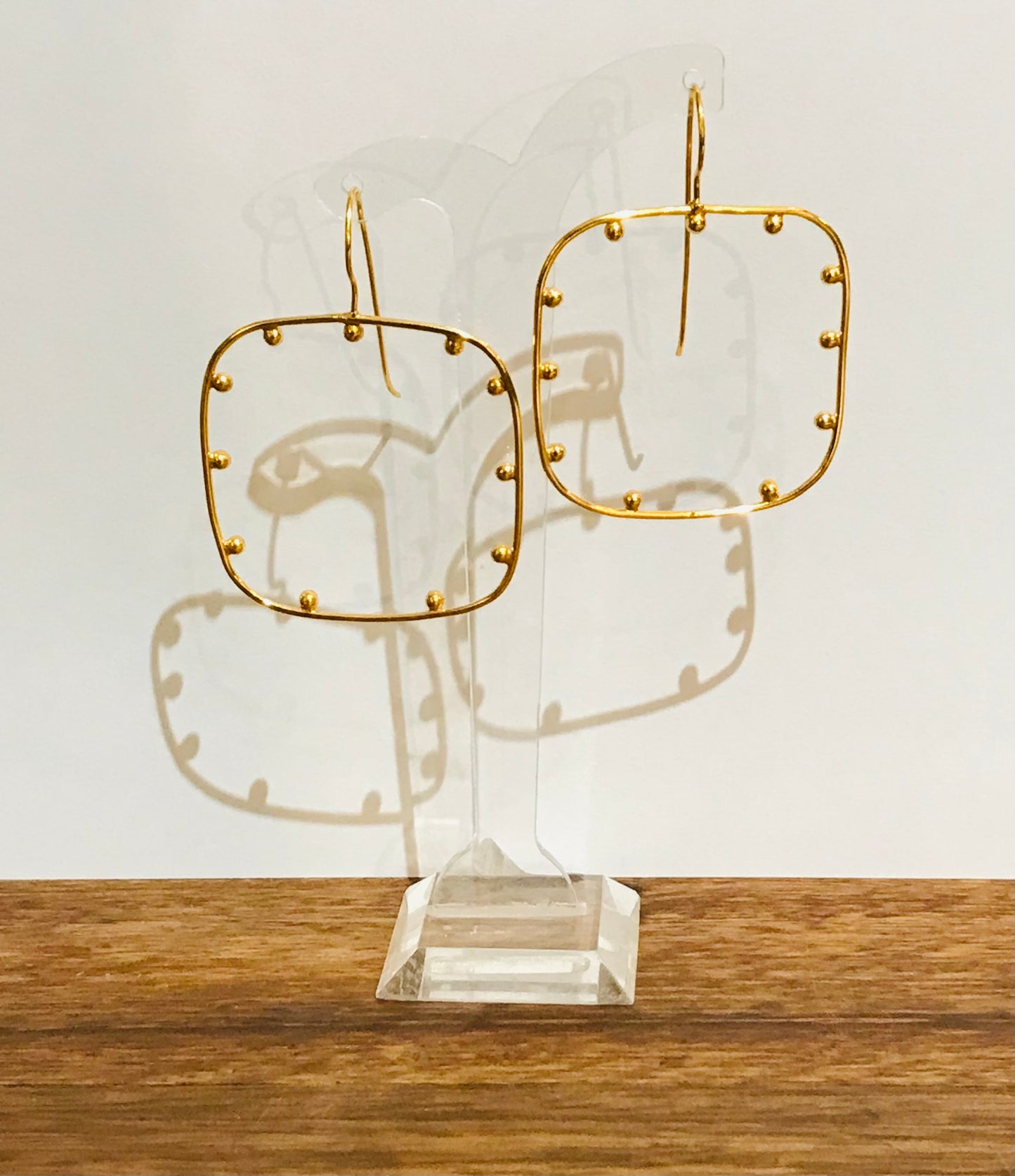Euro Gold Earrings by Melanie Woods