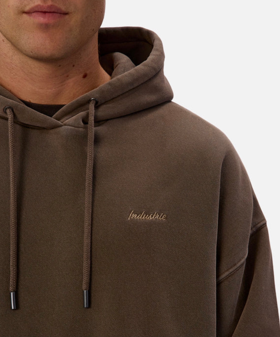 The New Del Sur Washed Hoodie - Mocha 25 by Industrie Clothing