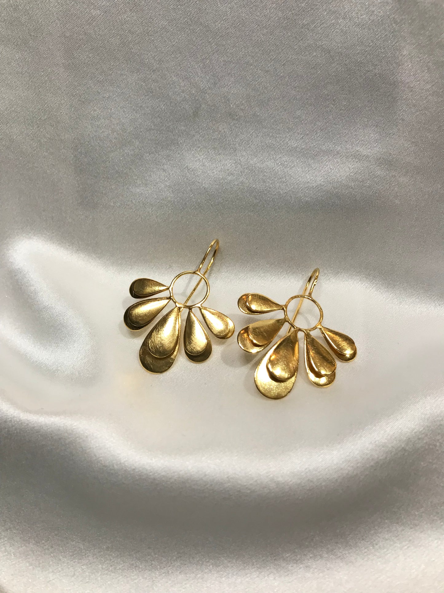 Euro Gold Earrings by Melanie Woods