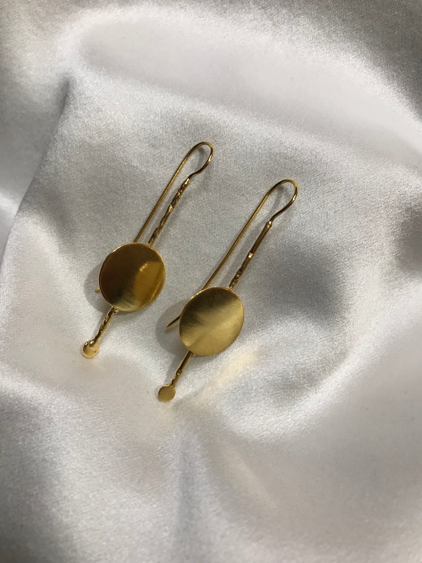 Euro Gold Earrings by Melanie Woods
