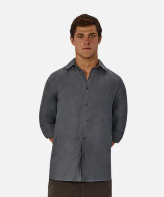 The St Martins Long Sleeve Linen Shirt - Diesel by Industrie Clothing