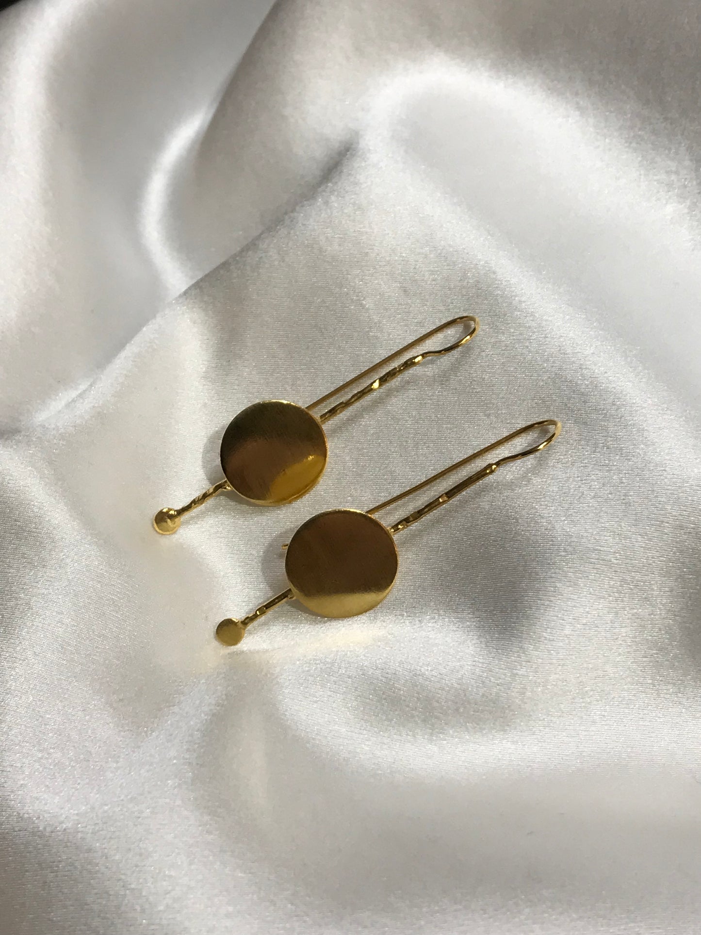 Euro Gold Earrings by Melanie Woods