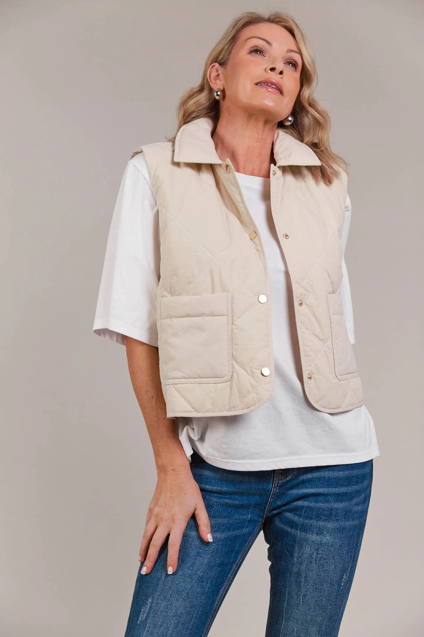 Argo Crop Vest - 2 Colours by eb&ive