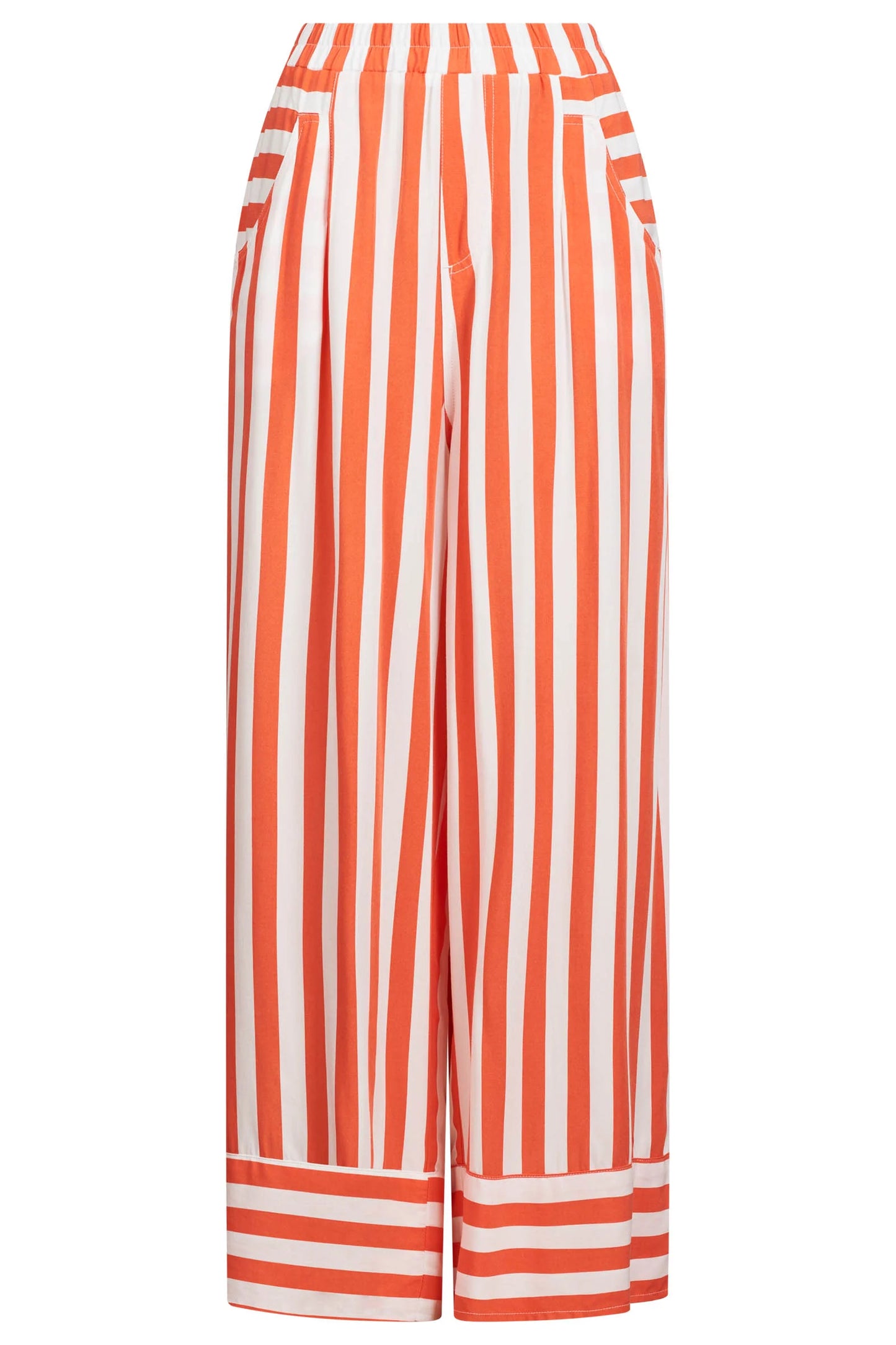 TREVILLE STRIPE PANT - CORAL by eb&ive