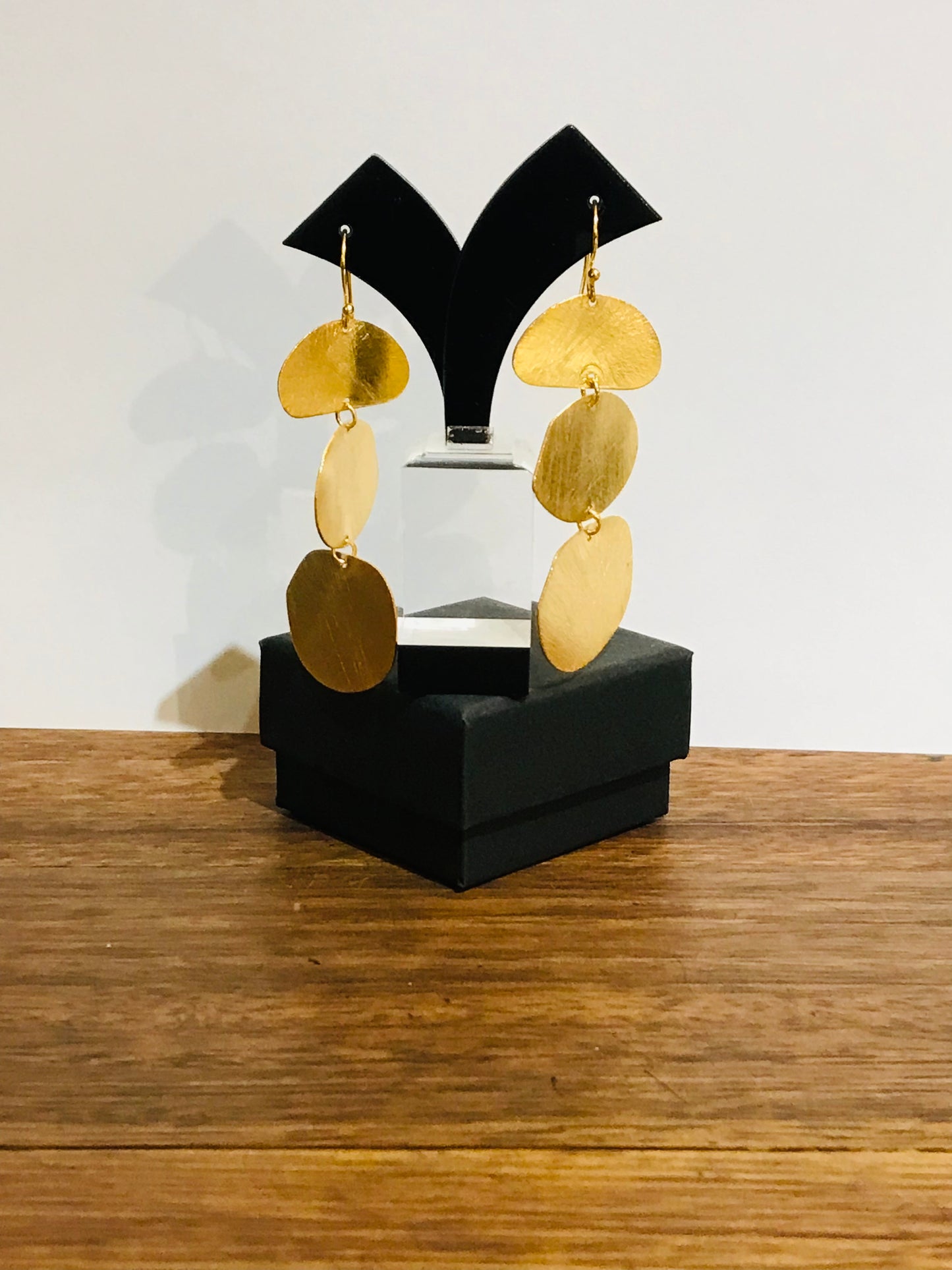 Euro Gold Earrings by Melanie Woods