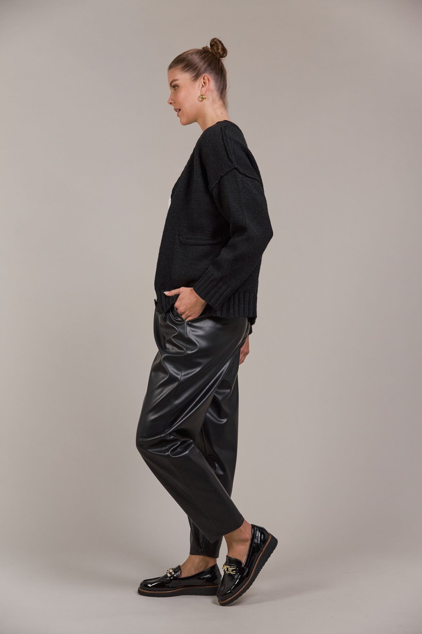 Katana Cardigan - Ecru by eb&ive