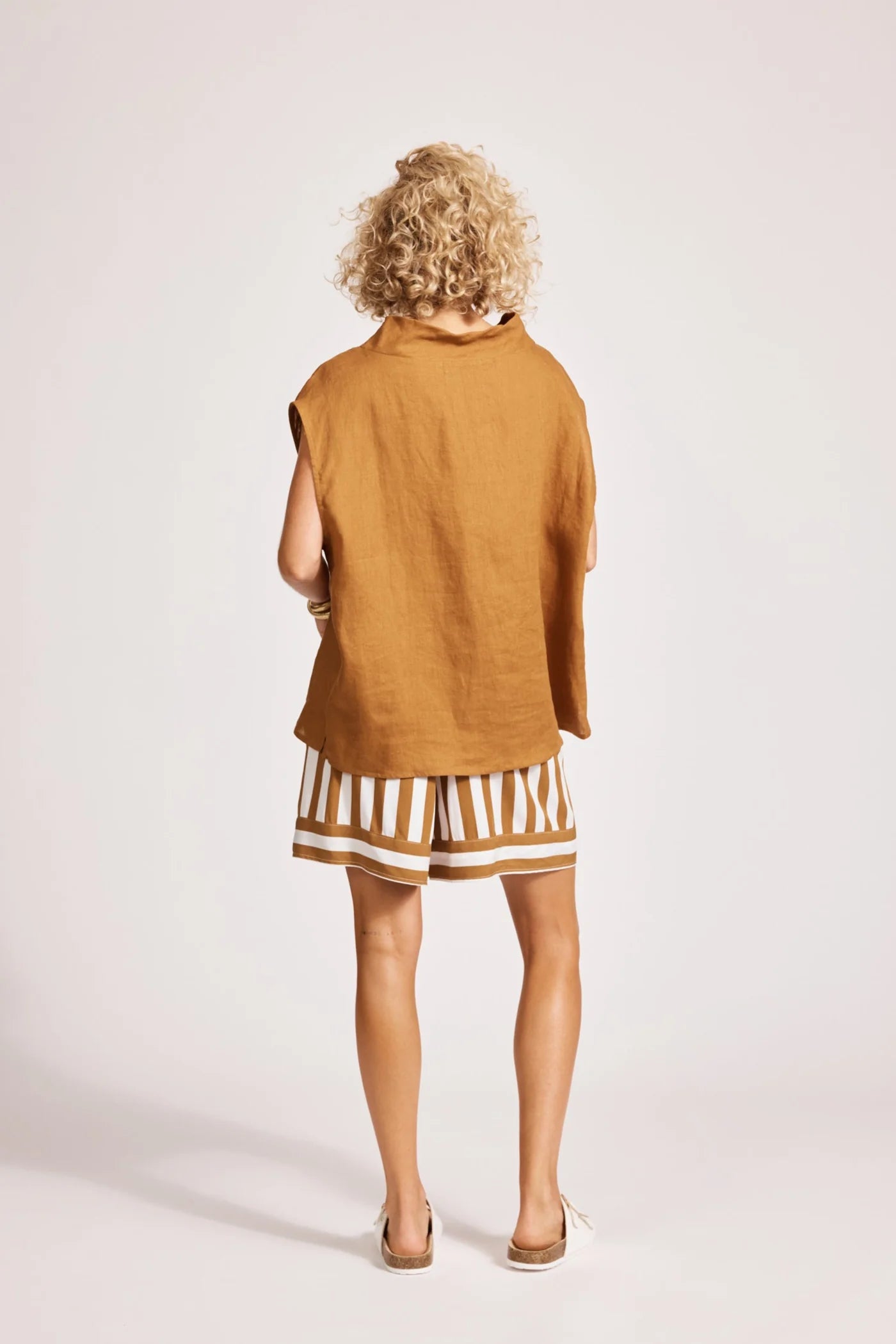 MIRAMAR TOP - CARAMEL by eb&ive