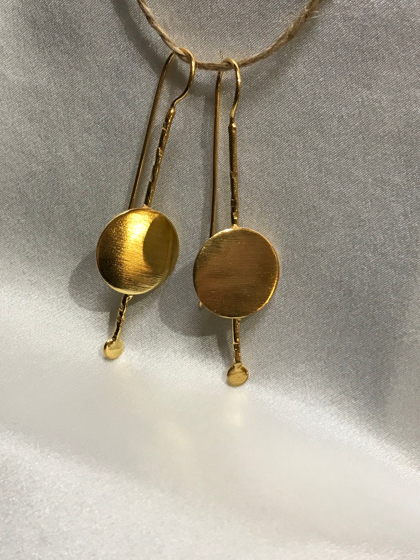 Euro Gold Earrings by Melanie Woods