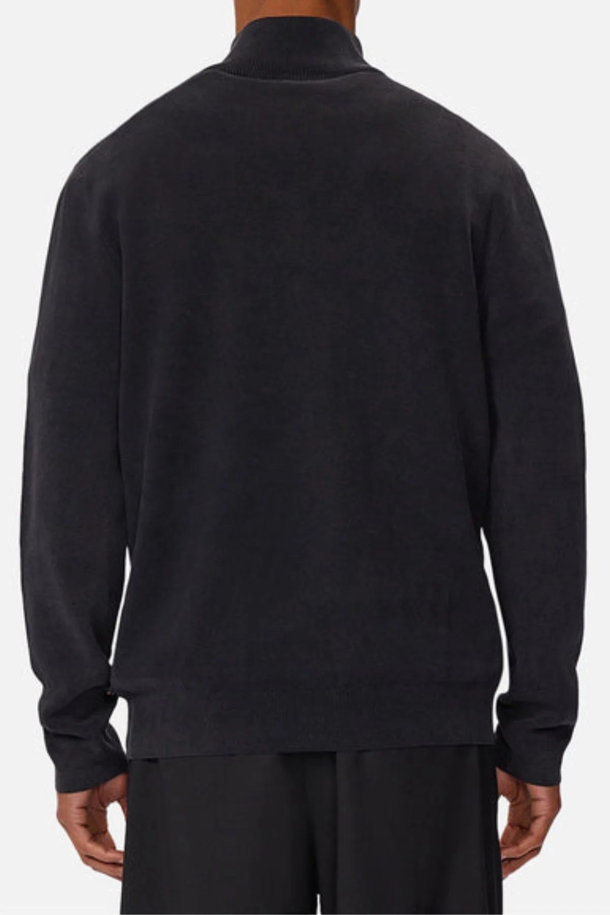 The Lakewood Zip Neck Knit by Industrie Clothing - Charcoal