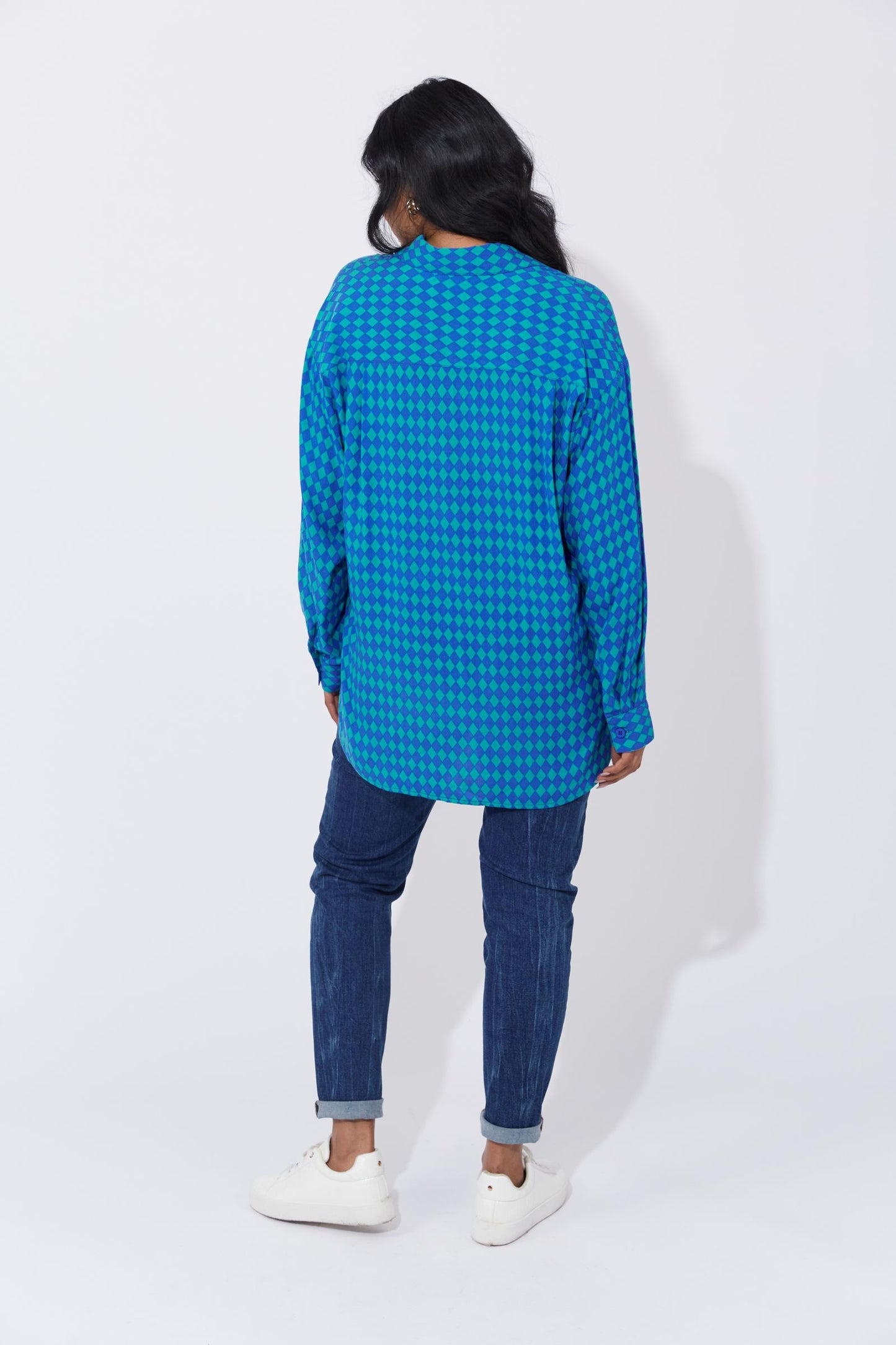 Casablanca Shirt - Blue/Oasis by Haven