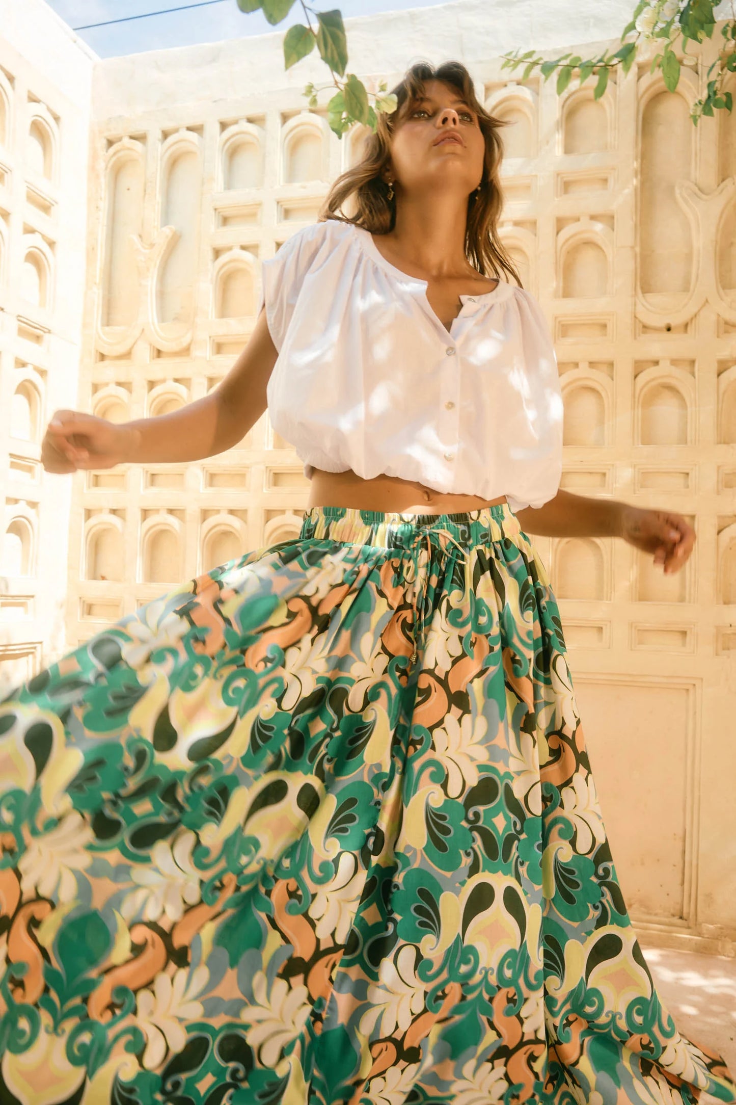Aurora Reversible Crop Top - Lotus by IsleOfMine
