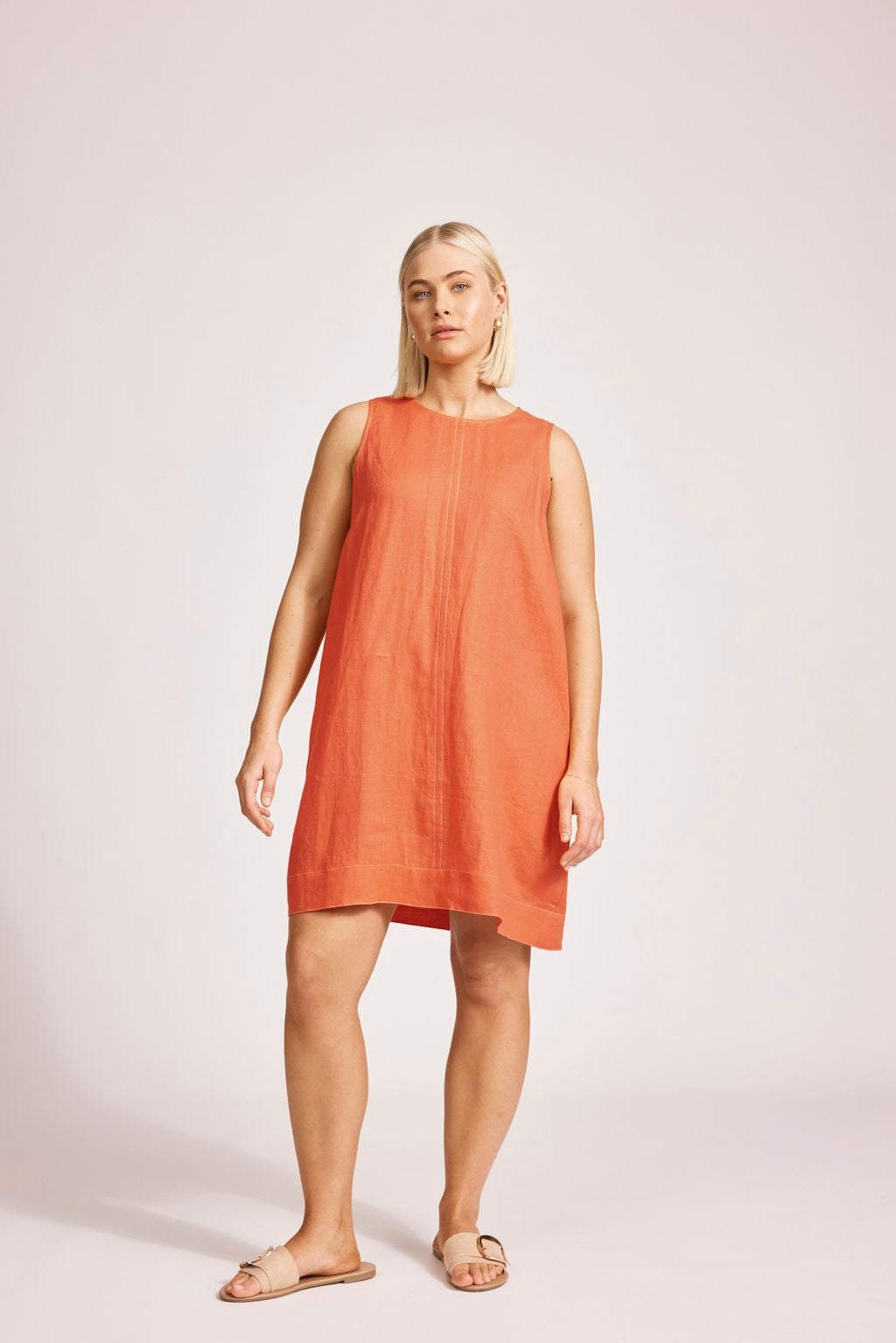 MIRAMAR TANK DRESS - CORAL by eb&ive