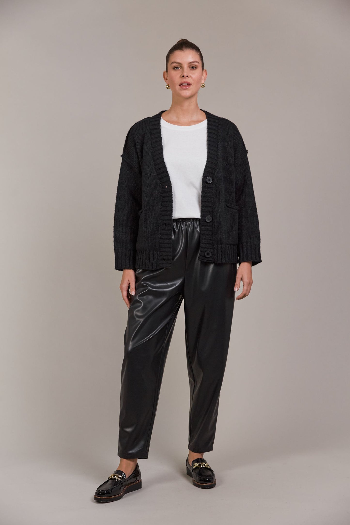 Katana Cardigan - Ecru by eb&ive