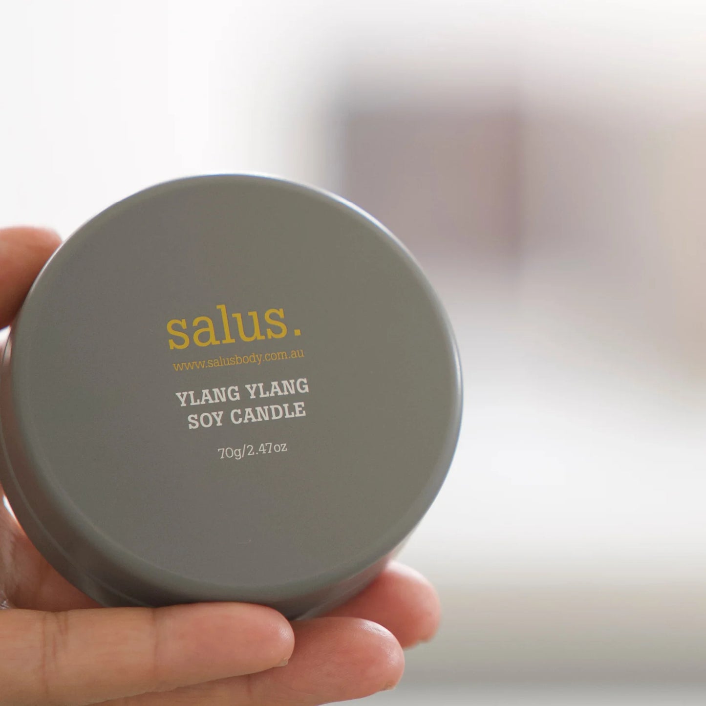 Salus Body- Ylang Ylang Travel Soy Candle