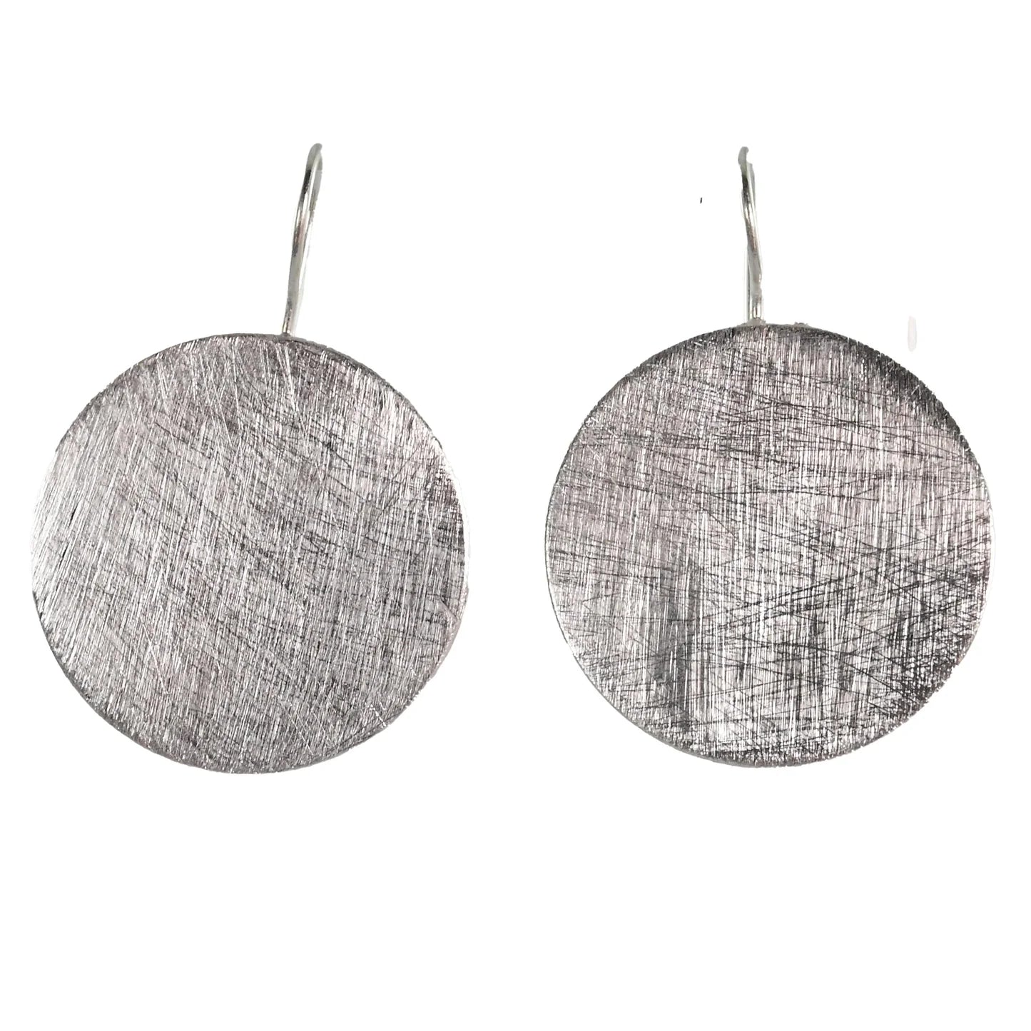 Silver Wash Earrings by Melanie Woods