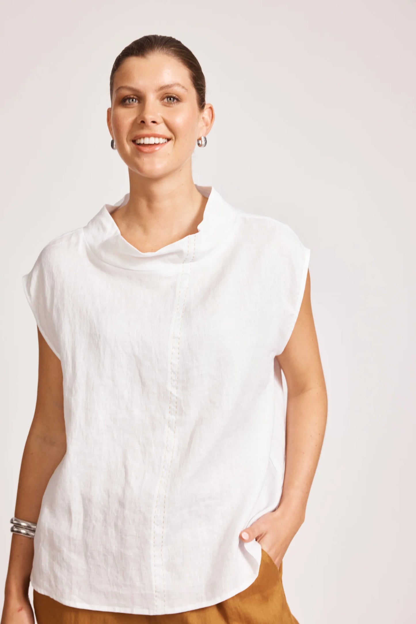 MIRAMAR TOP - WHITE by eb&ive