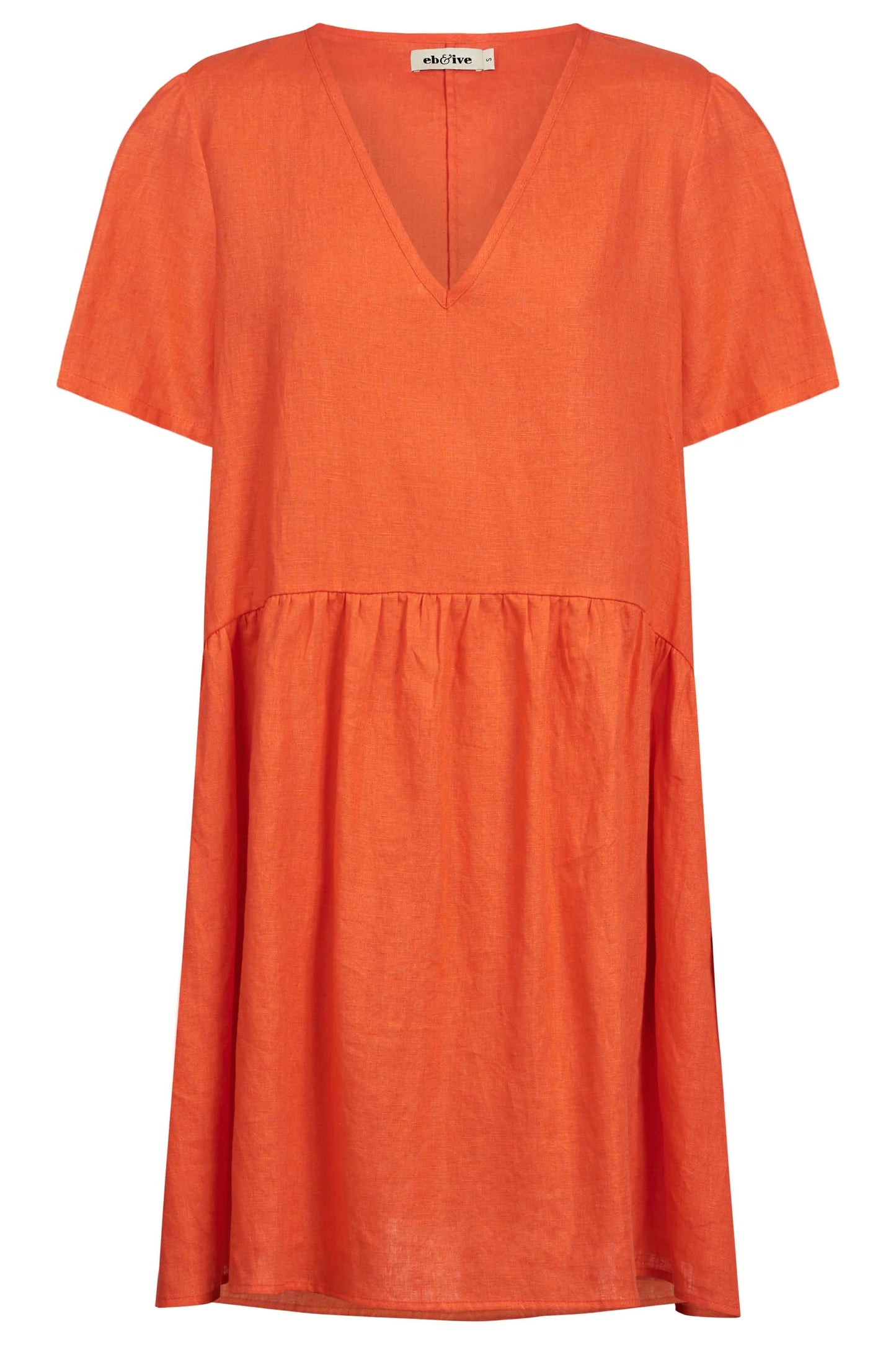 MIRAMAR MIDI DRESS - CORAL by eb&ive