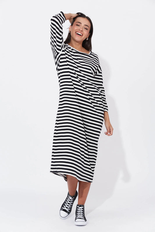 La Paz Dress - Kohl by Haven