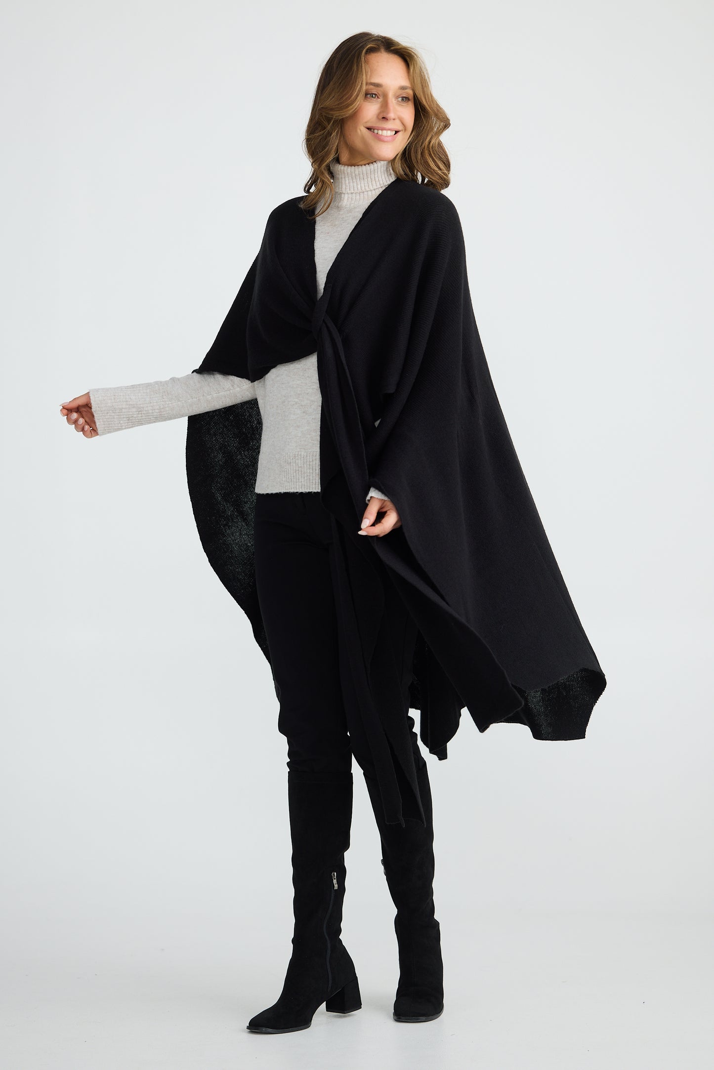 Brooklyn Wrap by Brave+True - Black