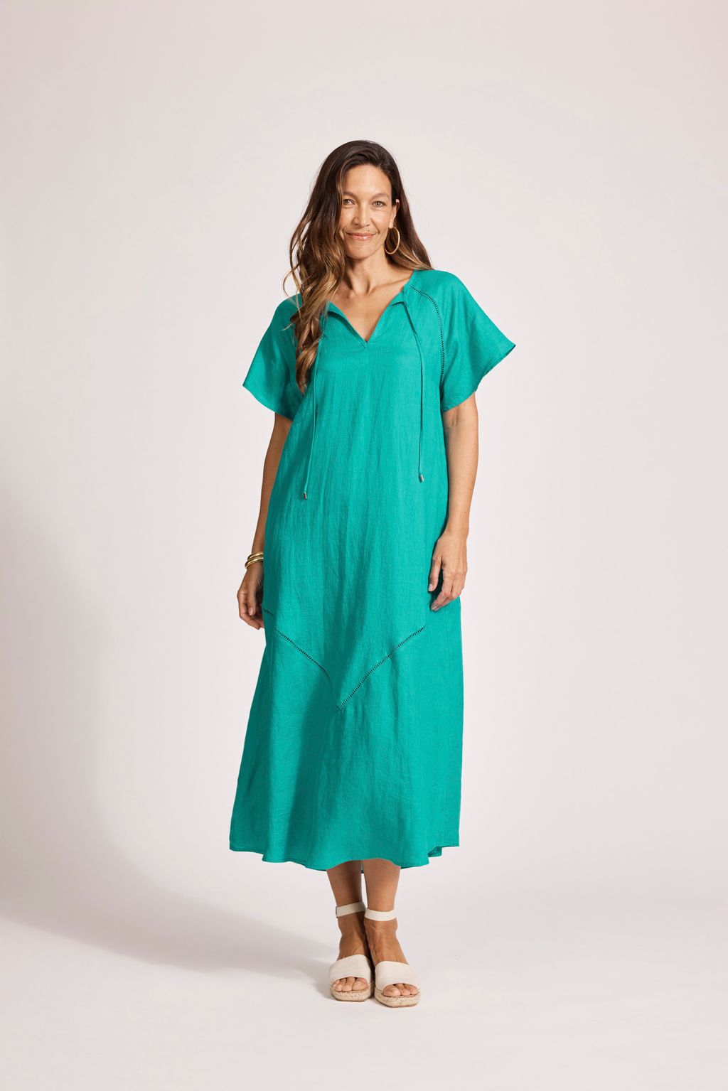 MIRAMAR MAXI DRESS - LAGOON by eb&ive