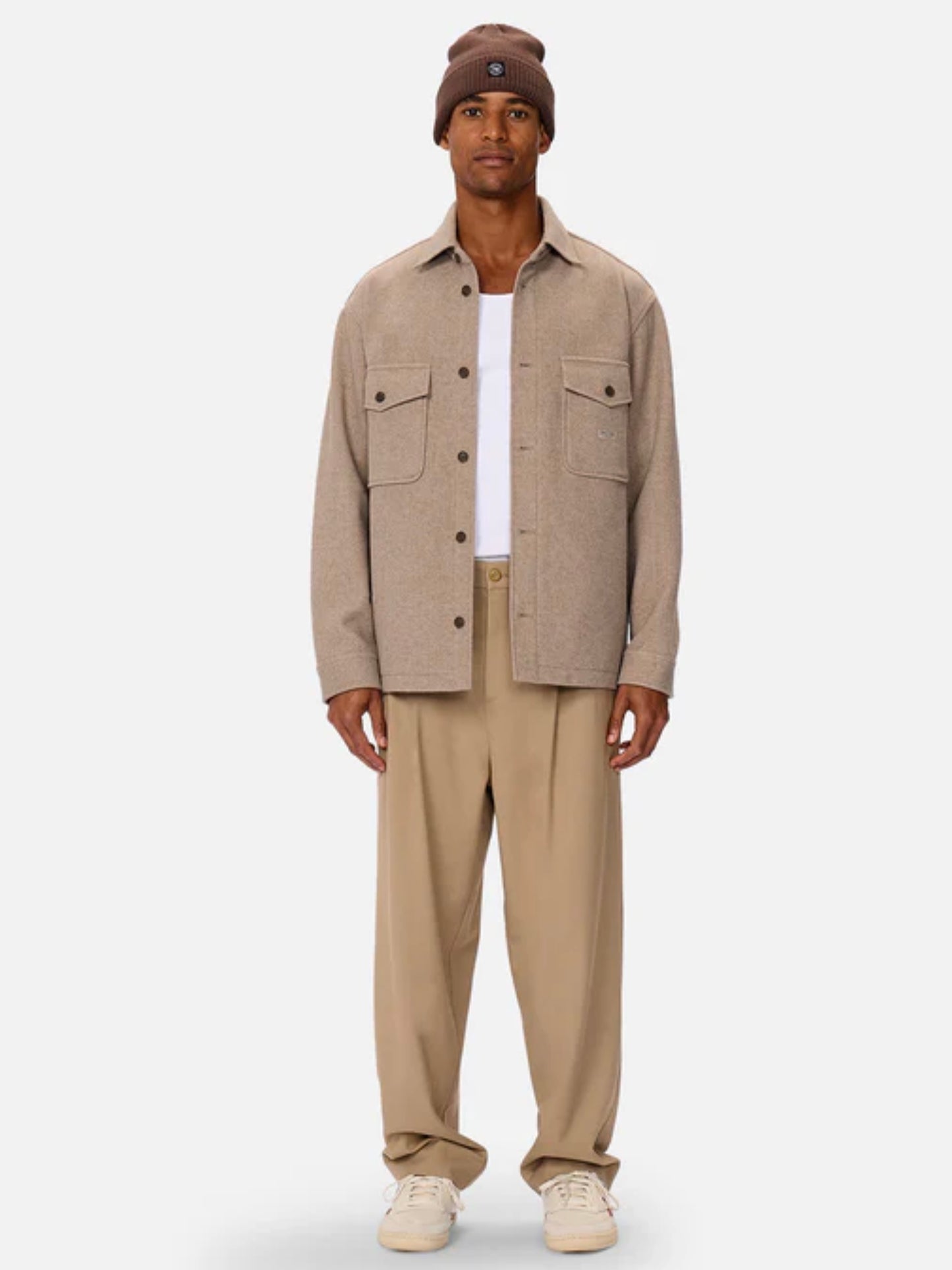 The New Coleman Jacket by Industrie Clothing - Taupe