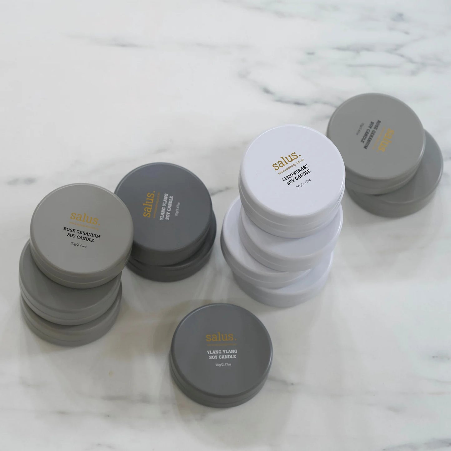 Salus Body- Ylang Ylang Travel Soy Candle