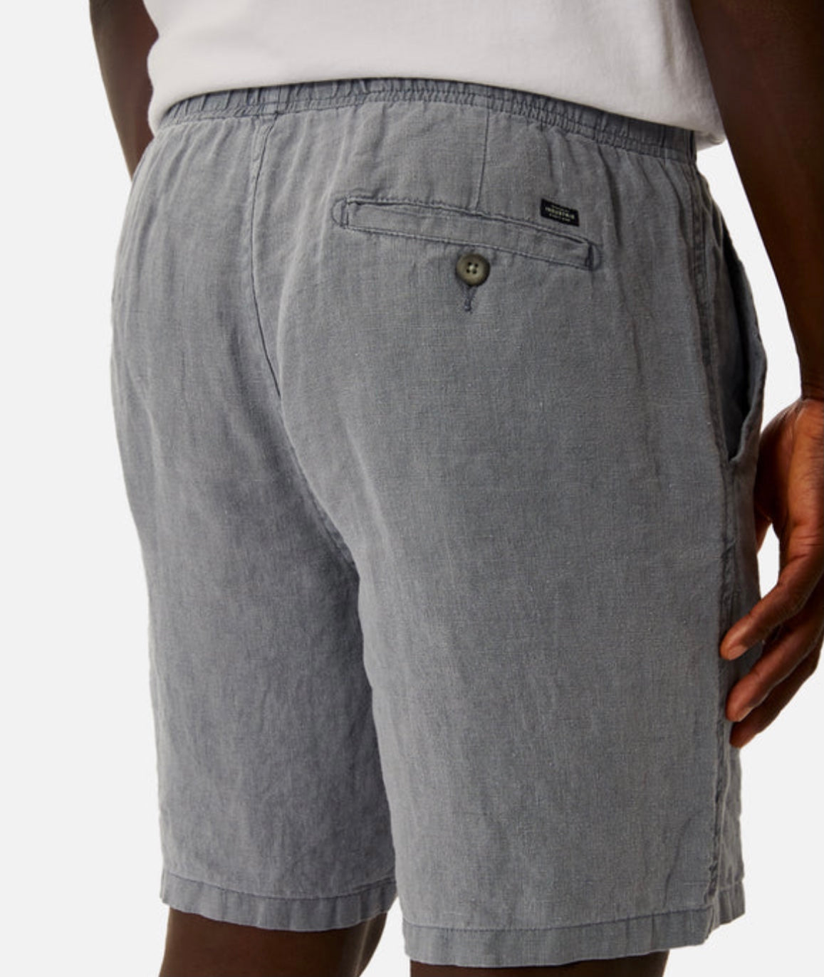 The Marina Linen Short - OD Mid Indigo by Industrie Clothing