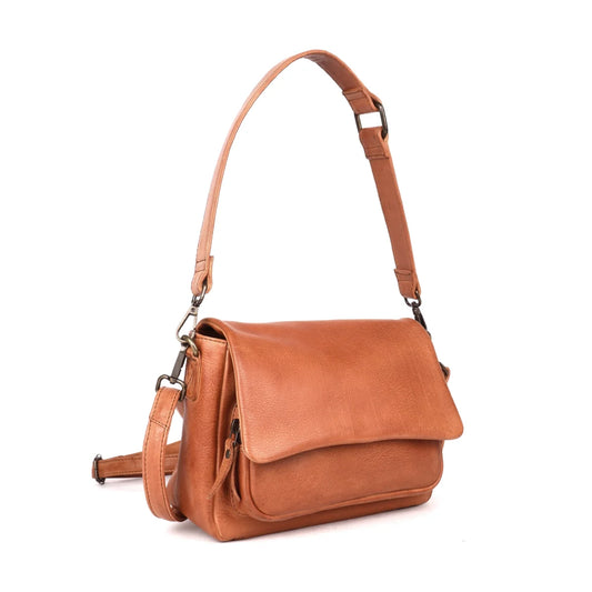 Rugged Hide Leigh Bag - Cognac
