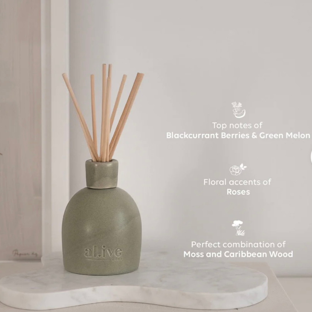 Alive Body Blackcurrant & Caribbean Wood Diffuser