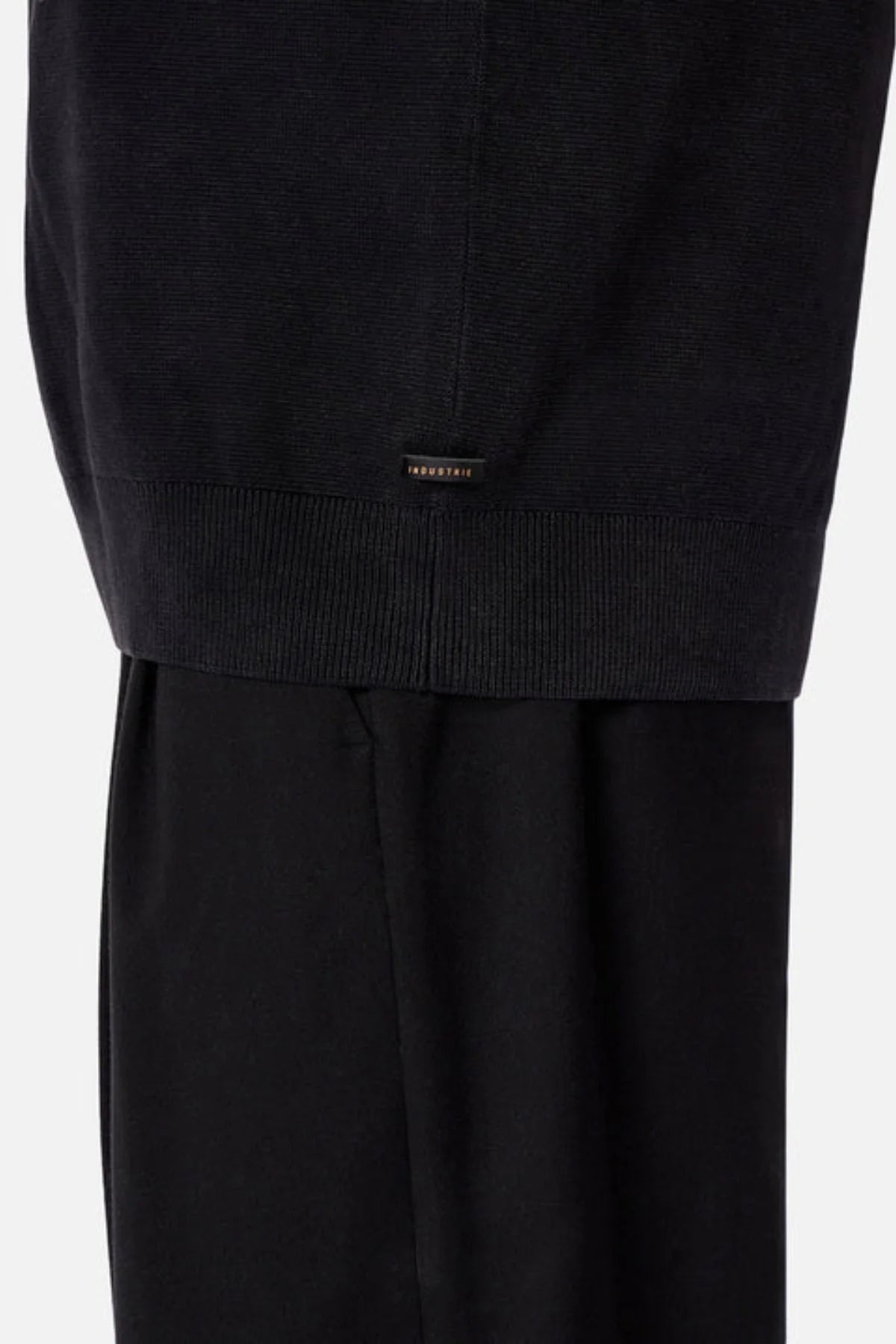 The Lakewood Zip Neck Knit by Industrie Clothing - Charcoal