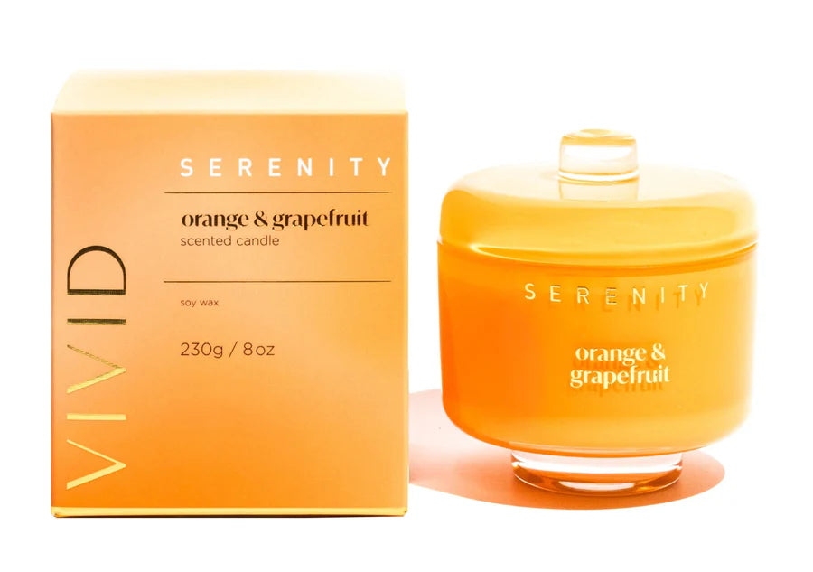 ORANGE & GRAPEFRUIT 230G CANDLE