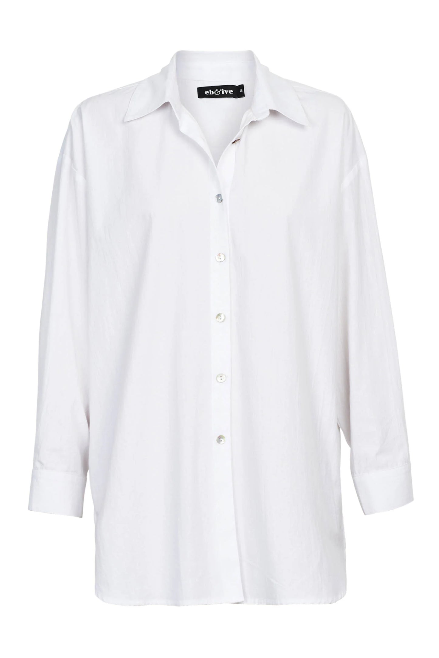 STUDIO OVERSIZE SHIRT - SALT by Eb&ive
