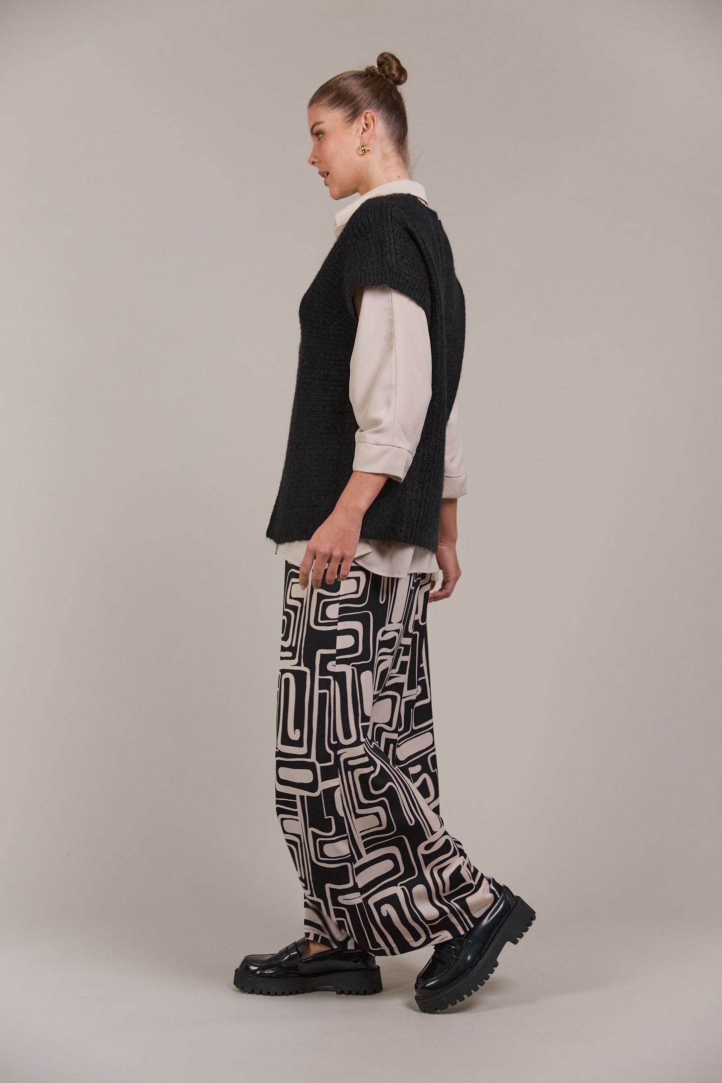 Folio Button Vest - 2 Colours by eb&ive