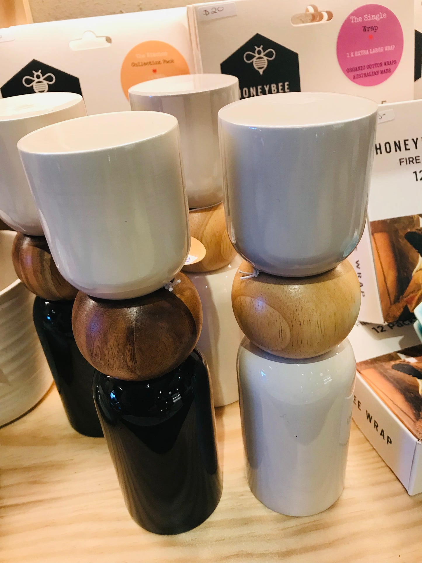 Pisces Wood S&P Grinder - 2 colours