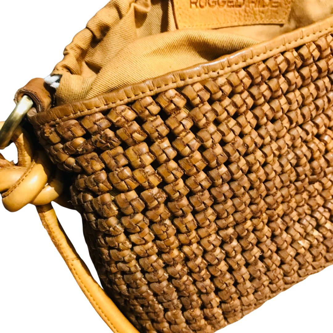 Rugged Hide Tallow Bag-Tan