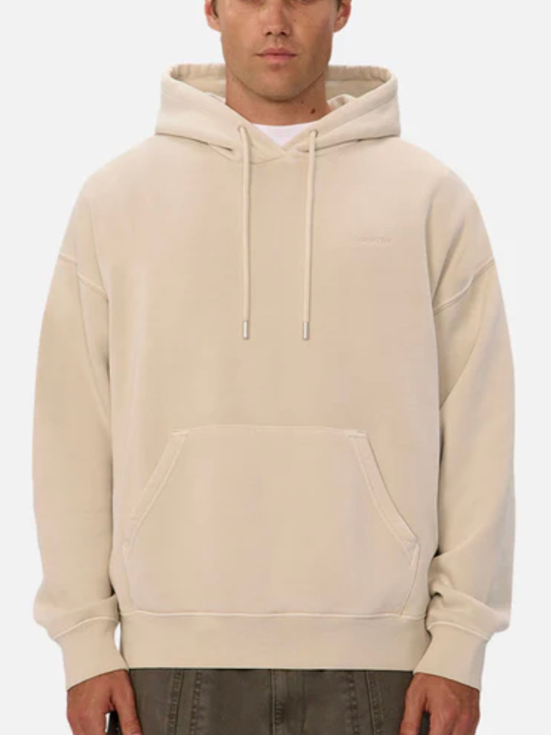 The Del Sur Washed Hoodie by Industrie Clothing - Grain