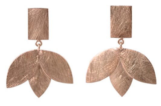 Euro Rose Gold Earrings by Melanie Woods