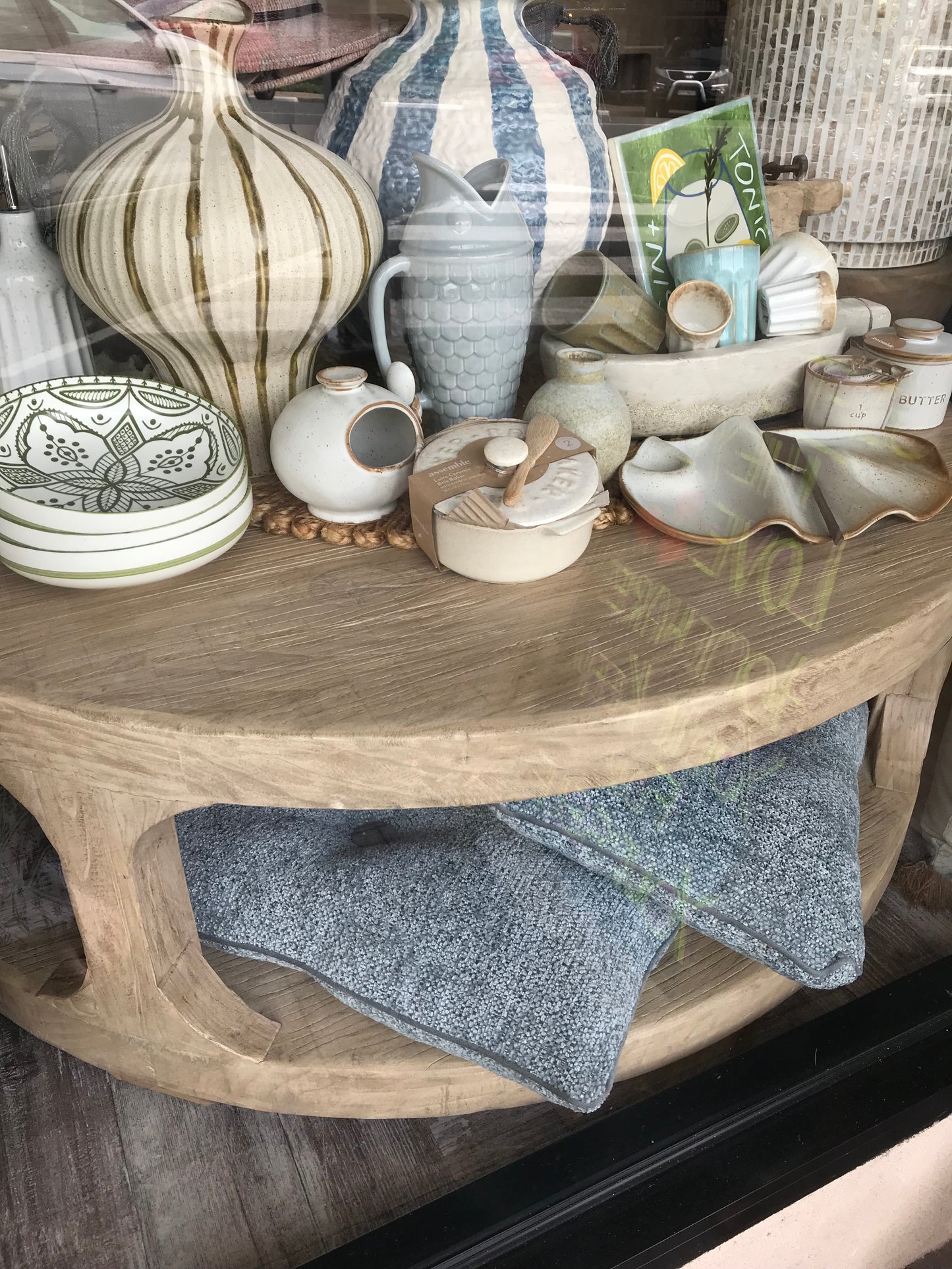 Elm Block Coffee Table