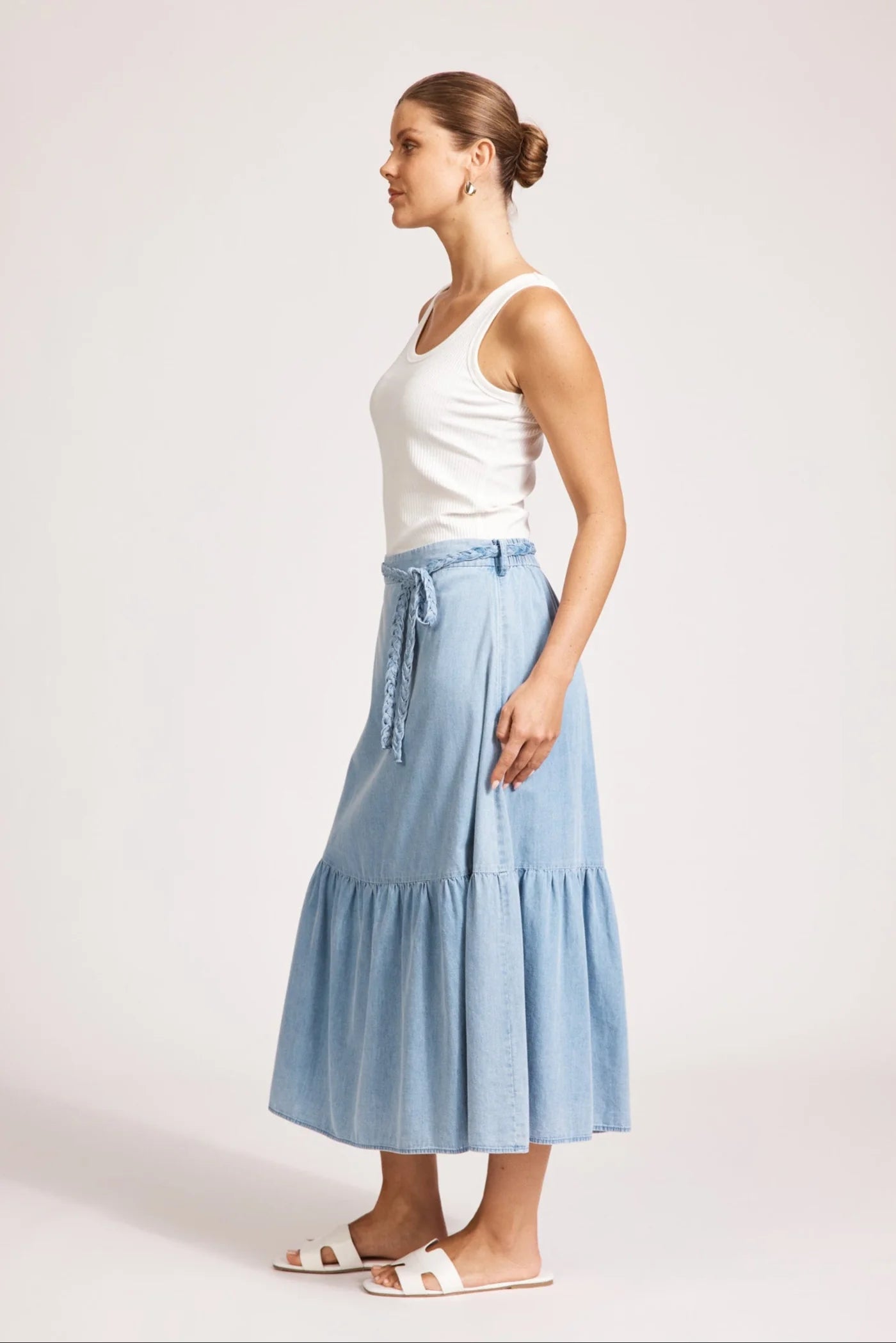 MELENIA DENIM SKIRT - DENIM by eb&ive
