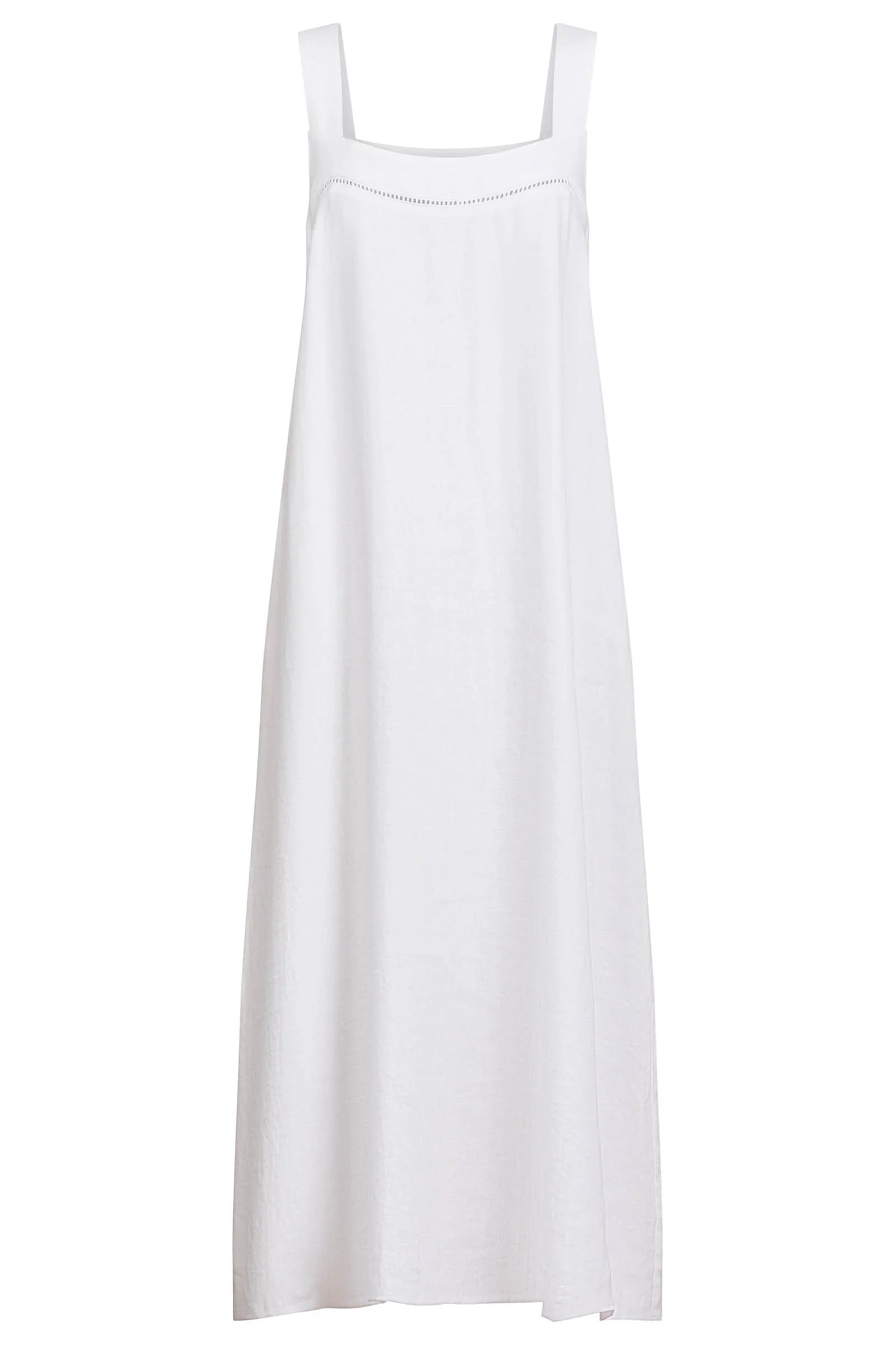 MIRAMAR TANK MAXI DRESS - WHITE by eb&ive